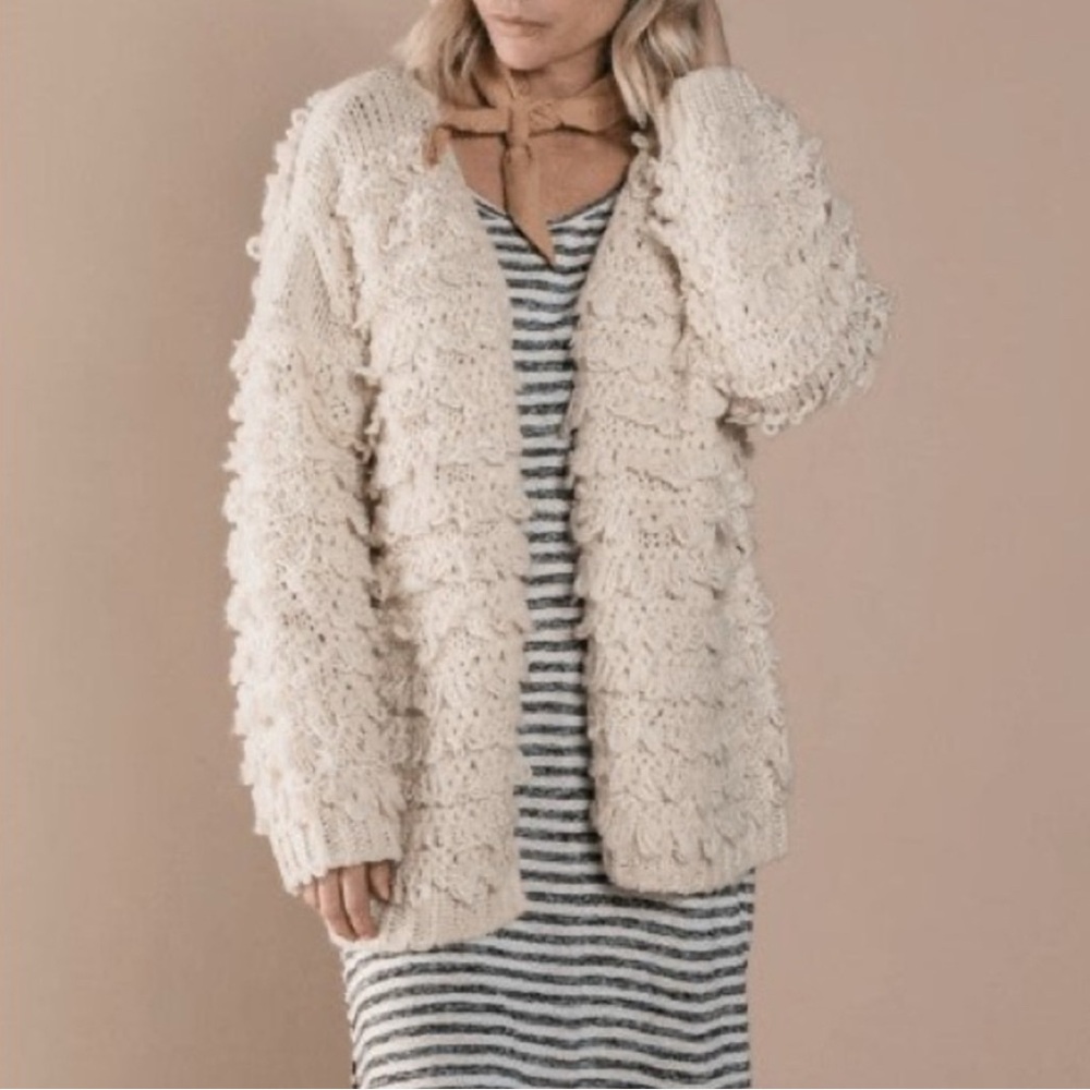 Rylee and Cru Fringe Sweater